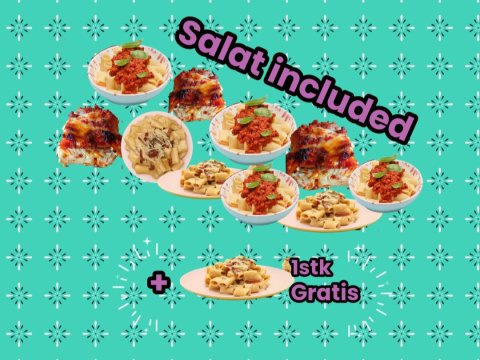 10 Pasta + 1Free